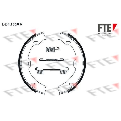 FTE Bremsbackensatz, Feststellbremse 9100091