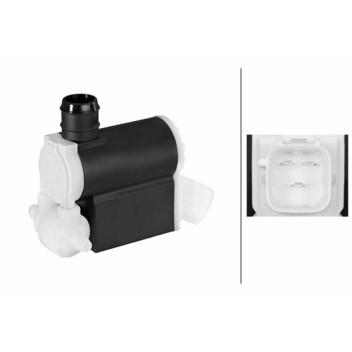 HELLA Waschwasserpumpe, Scheibenreinigung 8TW 006 848-681