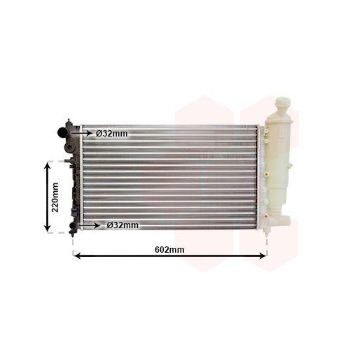 VAN WEZEL K&uuml;hler, Motork&uuml;hlung 40002262