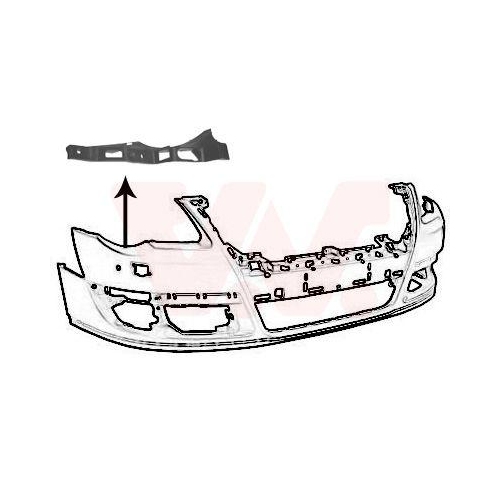 VAN WEZEL Halter, Sto&szlig;f&auml;nger ** Equipart ** 5839564