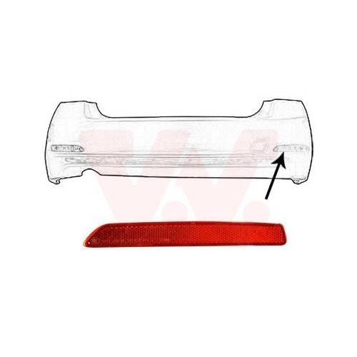 VAN WEZEL R&uuml;ckstrahler 0693940