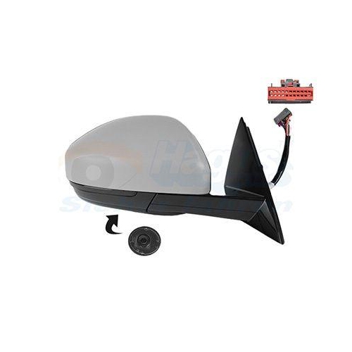 VAN WEZEL Au&szlig;enspiegel * HAGUS * 0266818