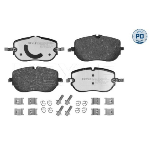 MEYLE Bremsbelagsatz, Scheibenbremse MEYLE-PD: Advanced performance and design. 025 265 9320/PD
