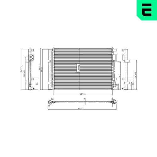 ERA Kondensator, Klimaanlage 667337