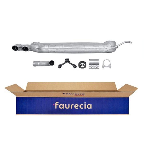 HELLA Endschalld&auml;mpfer Easy2Fit &ndash; PARTNERED with Faurecia 8LD 366 026-681