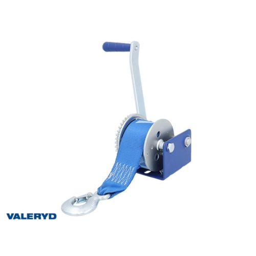 Seilwinde VALERYD 1800lbs/350kg mit Seil 50mm x 7m Anh&auml;nger 6772080