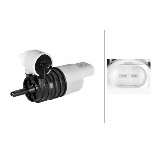 HELLA Waschwasserpumpe, Scheibenreinigung 8TW 006 848-691