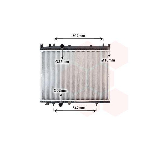 VAN WEZEL K&uuml;hler, Motork&uuml;hlung 40002263