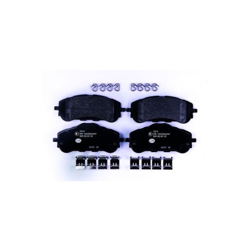 HELLA Bremsbelagsatz, Scheibenbremse 8DB 355 021-321