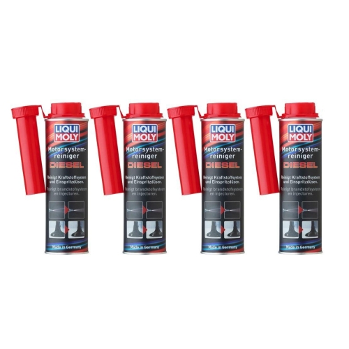 4x 300ml Liqui Moly Motorsystemreiniger Diesel Additiv - 5128