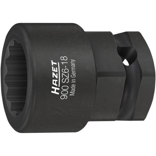 HAZET Kurbelwellen Steckschl&uuml;sseleinsatz 1/2 Zoll SW 18 mm 900SZ6-18