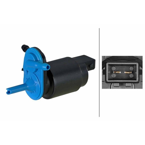HELLA Waschwasserpumpe, Scheibenreinigung 8TW 006 848-701
