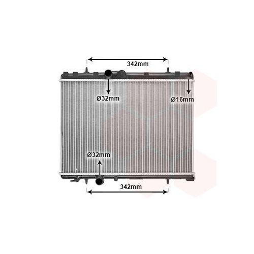 VAN WEZEL K&uuml;hler, Motork&uuml;hlung 40002265
