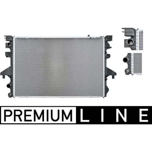 MAHLE Kühler, Motorkühlung BEHR *** PREMIUM LINE *** CR 584 000P