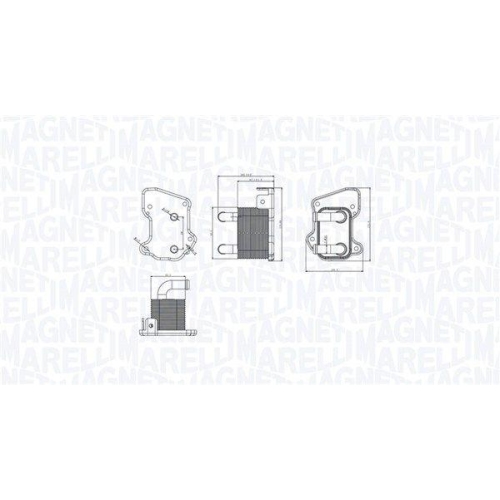 MAGNETI MARELLI &Ouml;lk&uuml;hler, Motor&ouml;l 350300002200