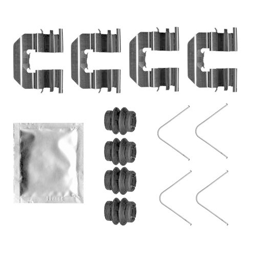 TEXTAR Zubeh&ouml;rsatz, Scheibenbremsbelag