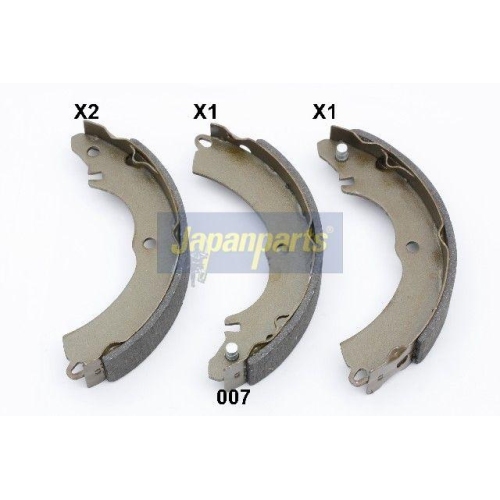 JAPANPARTS Bremsbackensatz GF-007AF