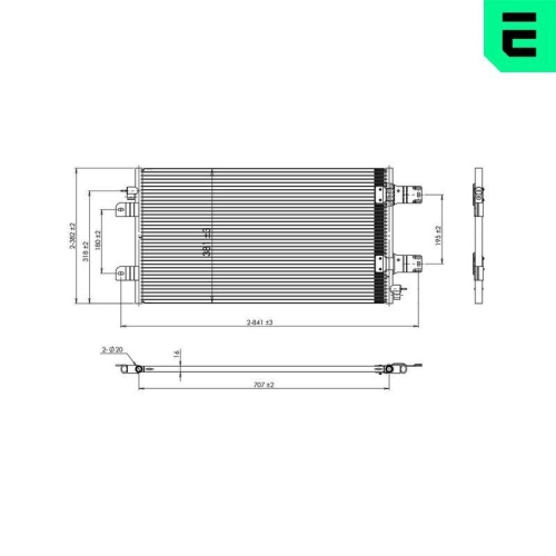 ERA Kondensator, Klimaanlage 667441