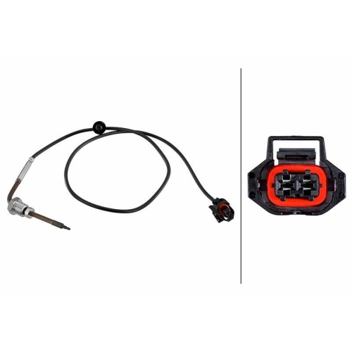 HELLA Sensor, Abgastemperatur 6PT 010 376-751