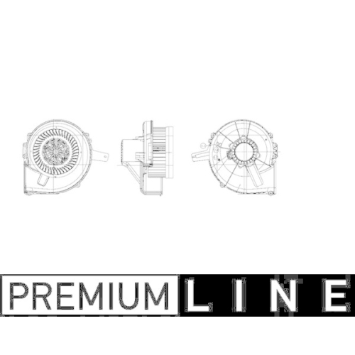 MAHLE Innenraumgebläse BEHR *** PREMIUM LINE *** AB 19 000P