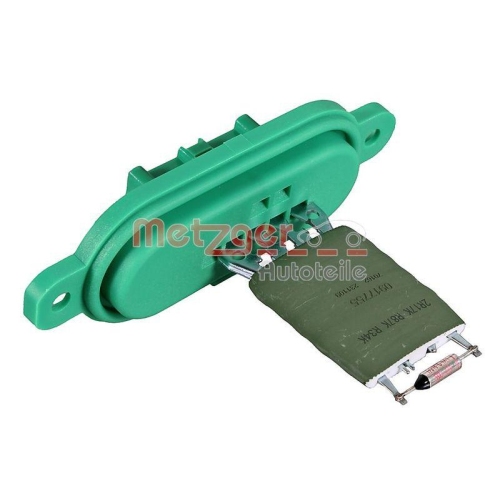 METZGER AUTOTEILE Widerstand, Innenraumgebl&auml;se