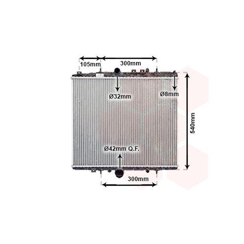 VAN WEZEL K&uuml;hler, Motork&uuml;hlung 40002277