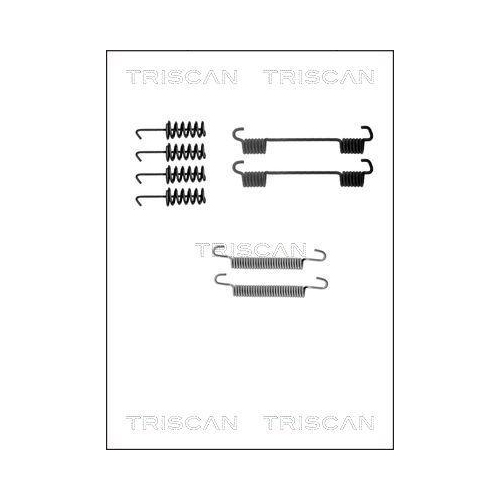 TRISCAN Zubeh&ouml;rsatz, Feststellbremsbacken 8105 102586