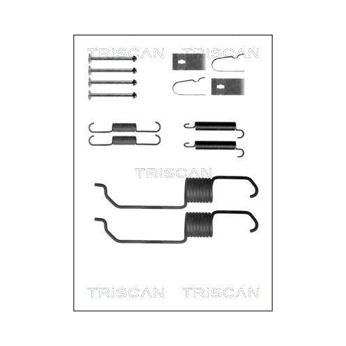 TRISCAN Zubeh&ouml;rsatz, Bremsbacken 8105 102591