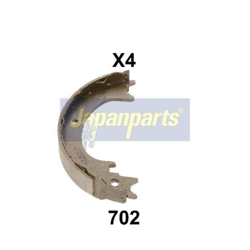JAPANPARTS Bremsbackensatz GF-702AF