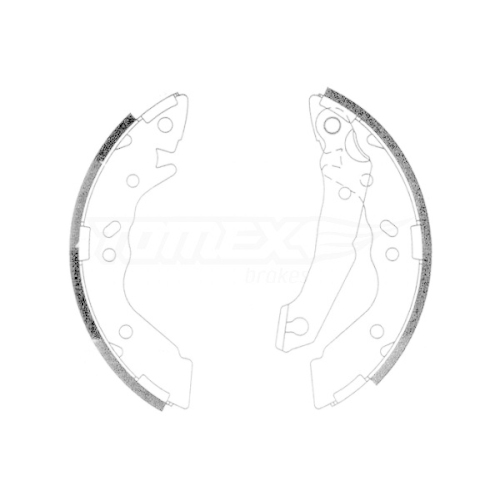 TOMEX Brakes Bremsbackensatz TX 21-36