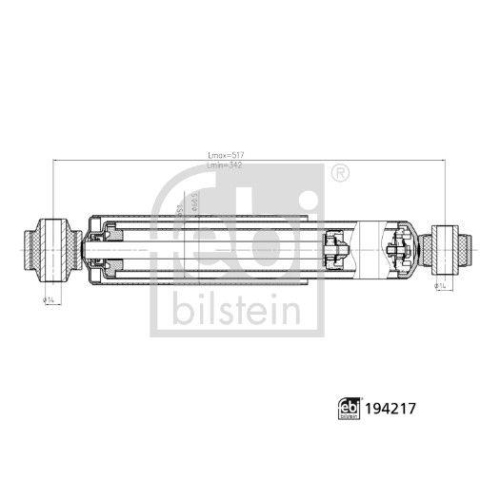 FEBI BILSTEIN Sto&szlig;d&auml;mpfer