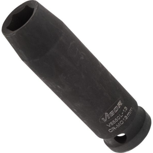 VIGOR Steckschl&uuml;sseleinsatz 1/2 Zoll A.-6kt. Profil SW13 lang V5550L-13