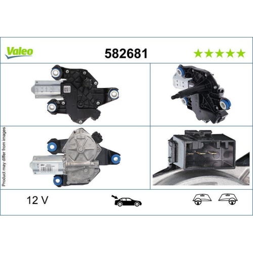 VALEO Wischermotor ORIGINAL TEIL 582681