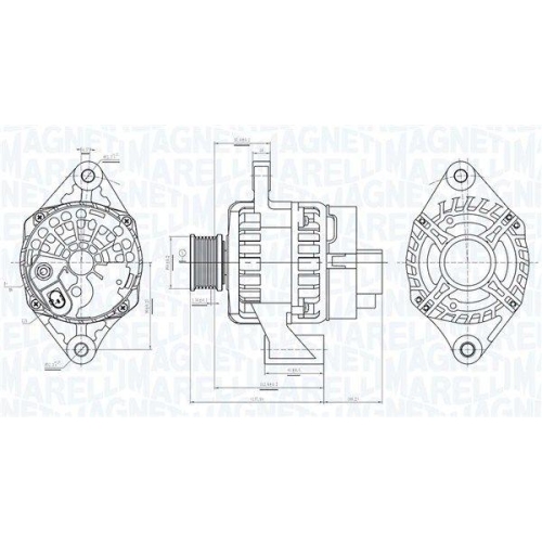 MAGNETI MARELLI Generator 063736094010