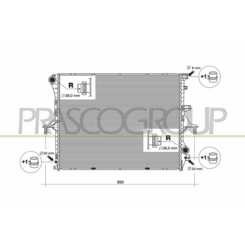PRASCO K&uuml;hler, Motork&uuml;hlung PrascoSelection AD830R002