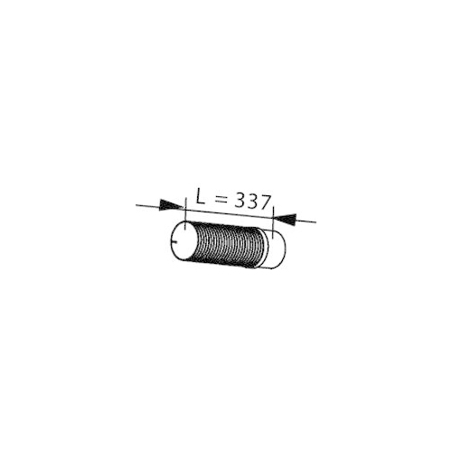 DINEX Abgasrohr 48117