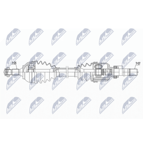 NTY Antriebswelle NPW-CT-107