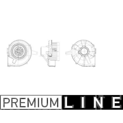 MAHLE Innenraumgebläse BEHR *** PREMIUM LINE *** AB 21 000P