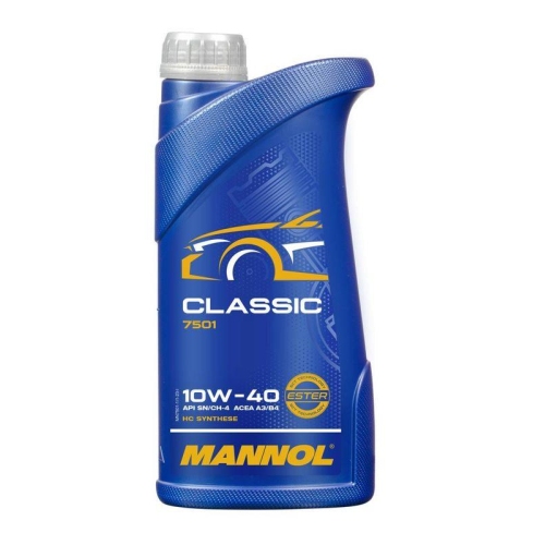 Motor&ouml;l Motoren&ouml;l Mannol Classic 10W-40 1 Liter Flasche MN7501-1