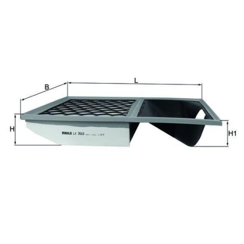 KNECHT Luftfilter LX 3583