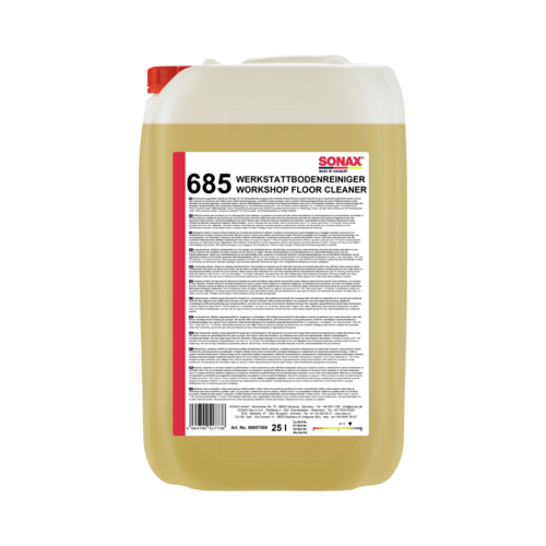 SONAX 06857050 Universalreiniger WerkstattBodenReiniger schaumarm 25Liter