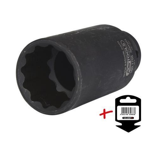 1/2 Zoll Spezial-Gelenkwellen-Kraft-Stecknuss 30mm H&auml;nger KS TOOLS 150.1705-E