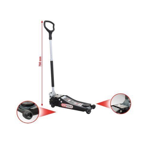 ULTIMATEline Hydraulischer Stahl-Wagenheber 2 t KS TOOLS 161.0367