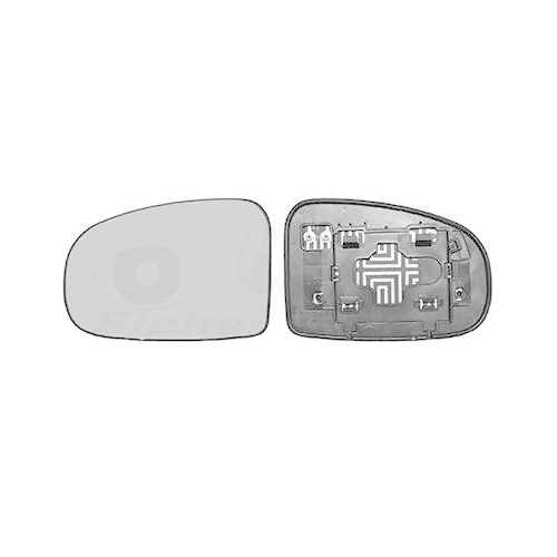 VAN WEZEL Spiegelglas, Au&szlig;enspiegel * HAGUS * 5410837