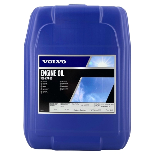 Motor&ouml;l Motoren&ouml;l Original Volvo Engine Oil VDS-5 5W-30 - 20 Liter Kanister 85153937