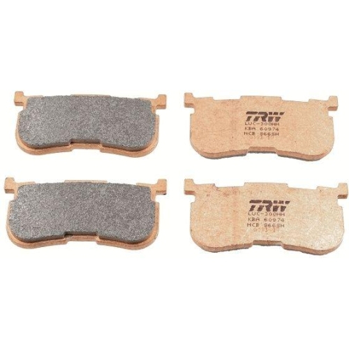 TRW Bremsbelagsatz, Scheibenbremse Sinter Street MCB866SH