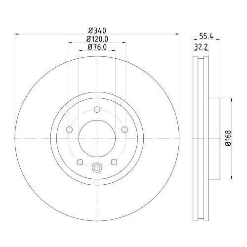 DON Bremsscheibe PCD21371