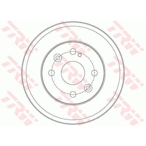 TRW Bremstrommel DB4429