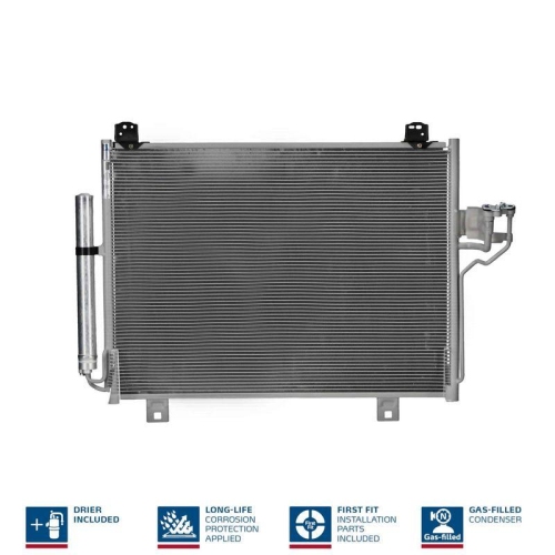 NISSENS Kondensator, Klimaanlage ** FIRST FIT ** 940876