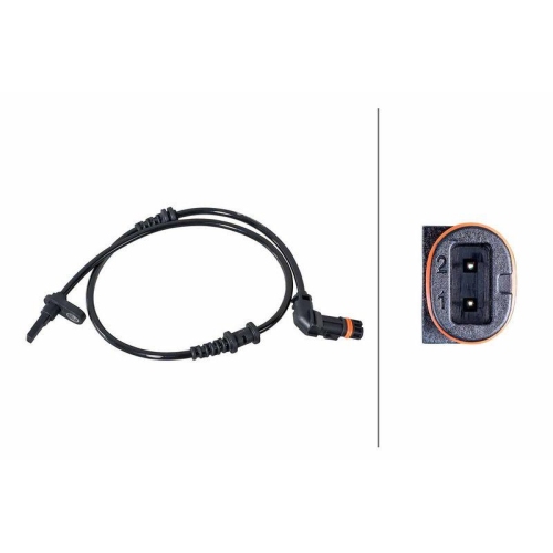 HELLA Sensor, Raddrehzahl 6PU 358 252-031